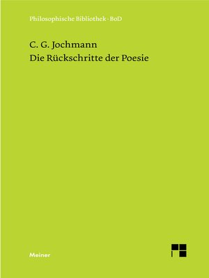 cover image of Die Rückschritte der Poesie
